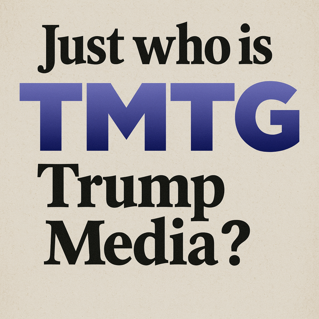 Trump Media & Technology Group (TMTG) 101