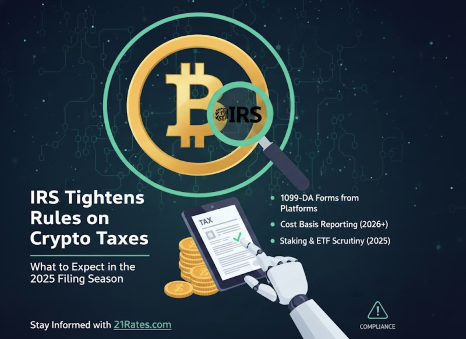 IRS Tightens Rules on Crypto Taxes: Latest in 2025