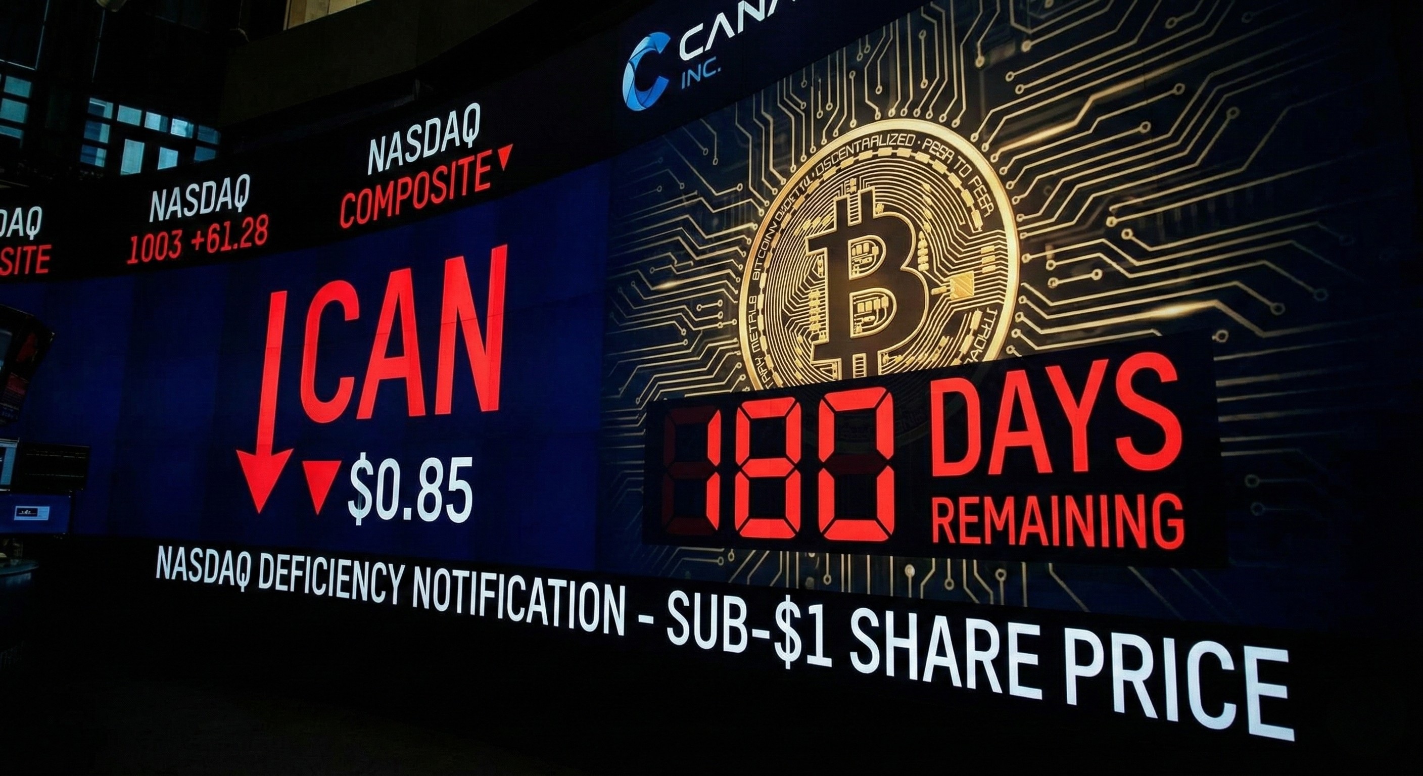 Nasdaq Puts Canaan on Notice: Can the Bitcoin Mining Pioneer Regain Its Footing