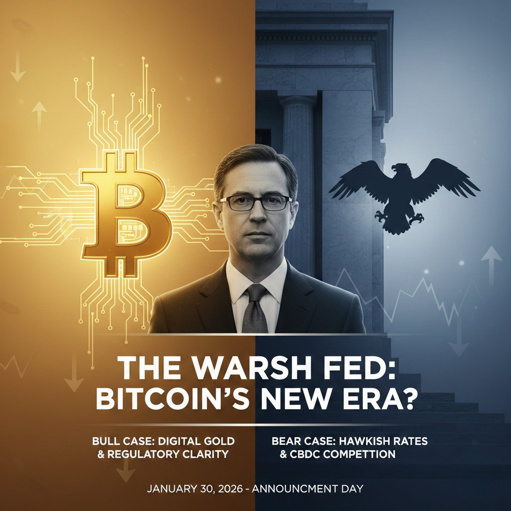 Trump Names Kevin Warsh as Fed Chair: Mixed Signals for Bitcoin