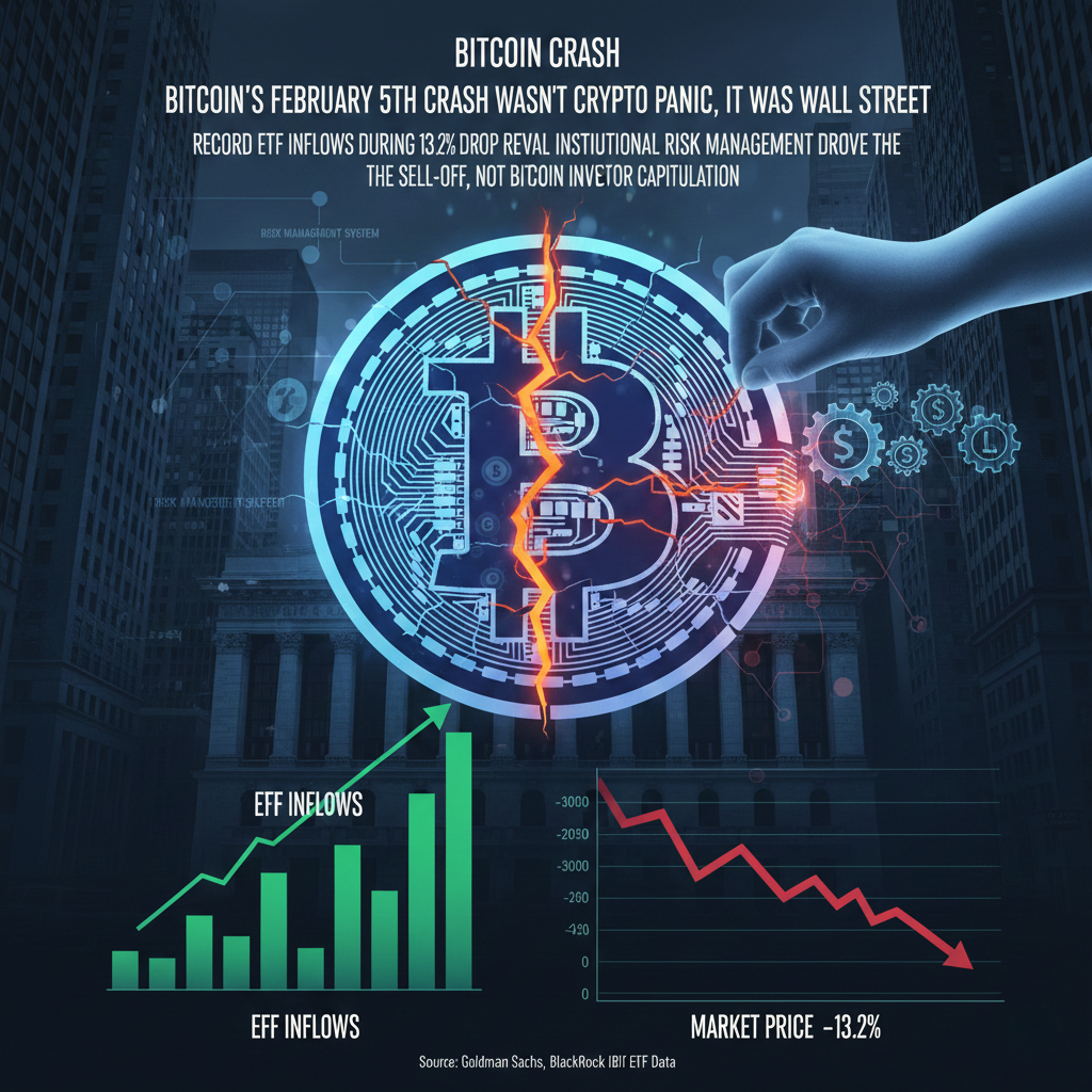Bitcoin's February 5th Crash Wasn't Crypto Panic, It Was Wall Street