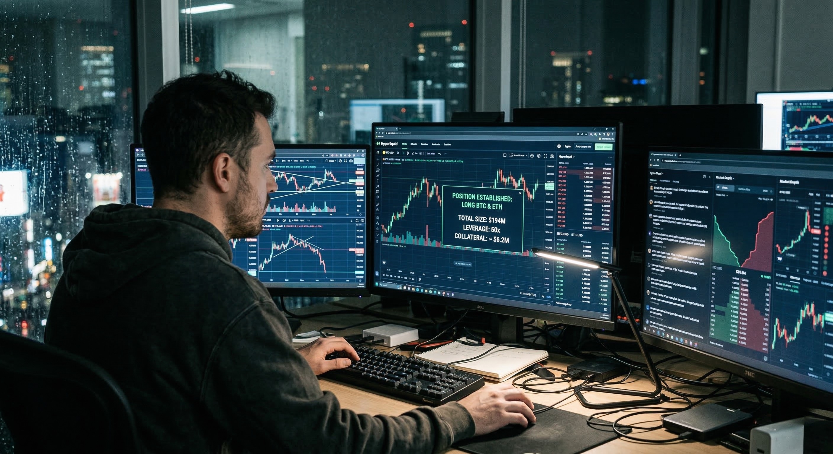 Whale Deploys $194M in Bitcoin Leveraged Bets Amid Infrastructure Boom