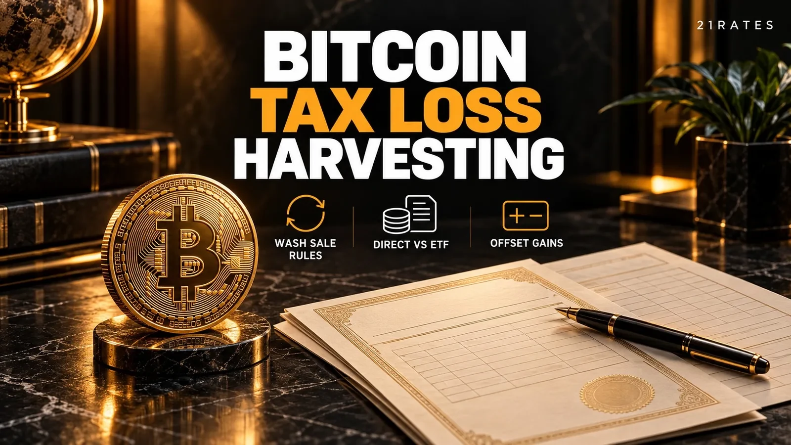Bitcoin Tax Loss Harvesting: 2026 Rules for Direct Coins and ETFs