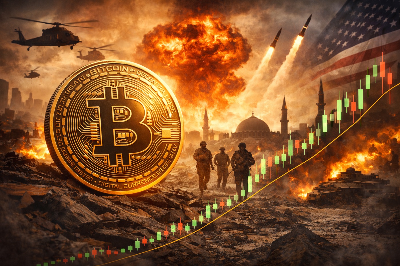 Bitcoin Drops Below $69K as Trump Gives 48-Hour Ultimatum on Iran Power Plants