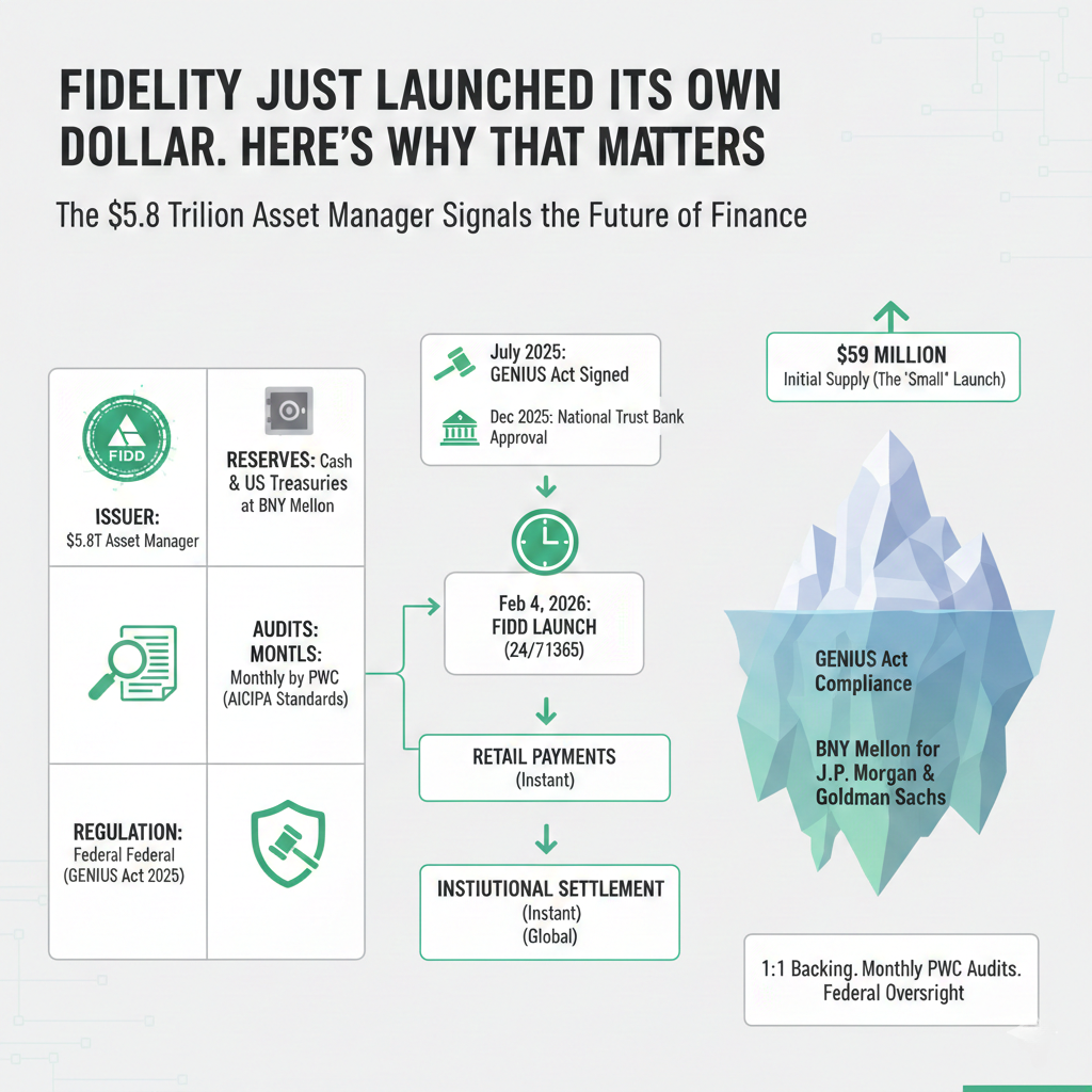Fidelity Launches Its Own Dollar: A $5.8T Wake-Up Call